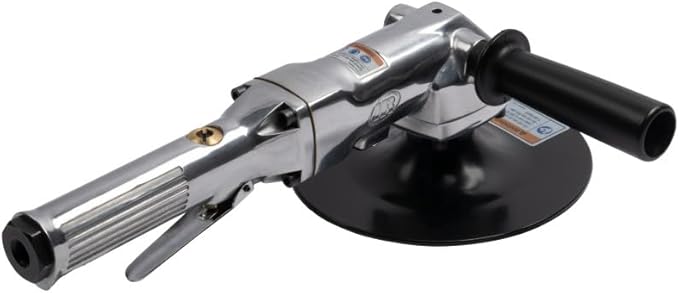 Ingersoll Rand 314-B - 7" Air Angle Polisher & Buffer, Composite Pad, 3000 RPM, 0.5 HP