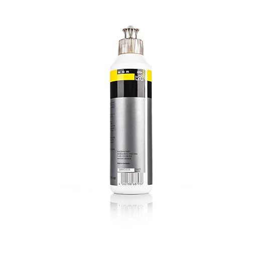 KOCHCHEMIE Fine Cut Polishing Compound - Silicone-Oil-Free; Designed for All Paint Types; for Removing Medium to Heavy Defects, Scratches, and Sanding Marks Up to 2500 Grade (250 milliliters)