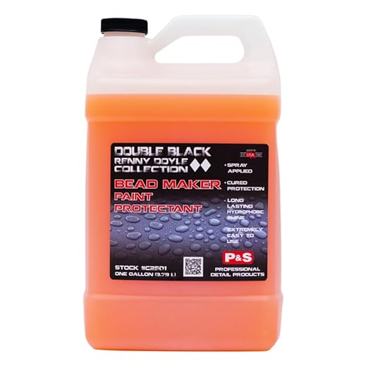 P&S Bead Maker Paint Sealant – Easy Spray & Wipe Protectant for Cars, Boats & RVs – Hydrophobic Gloss & UV Protection – Safe for All Surfaces - 1 Gallon
