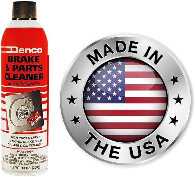 Denco # 1930-50 Brake & Parts Cleaner - 50-State Compliant - 13 OZ Per Can - Non-Chlorinated - 12 to 960 Cans/Case (176)