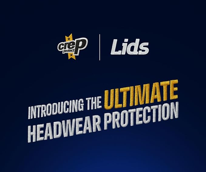Lids Hat Protector Spray – Water Repellent Spray for Hats | Quick Dry, Lasting Rain & Stain Protection for Wool, Cotton, Polyester, Canvas, Suede & Leather 4.39 fl oz