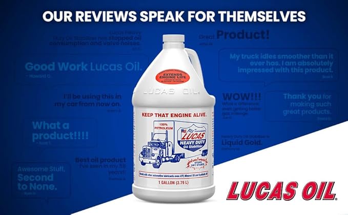 Lucas Oil 10002 Heavy Duty Oil Stabilizer - 1 Gallon