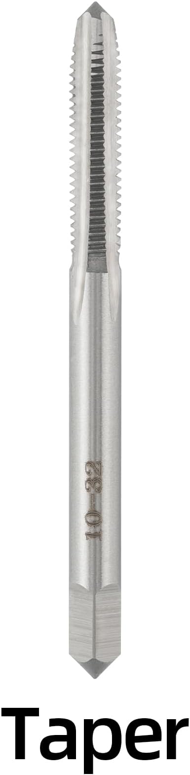 10-32 UNF Hand Tap Right Hand, 10 x 32 Threading Hand Tap 3Pcs