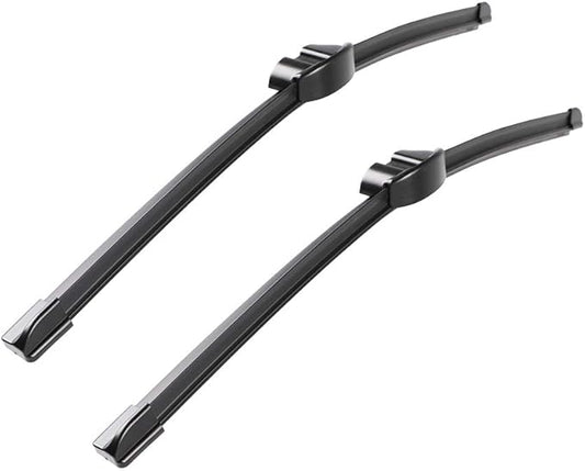 2 Wipers Factory Replacement For VW Touareg Porsche Cayenne 2008-2016 Original Equipment Windshield Wiper Blades Set - 26"+26" Side Lock (Set of 2) Not for J HOOK