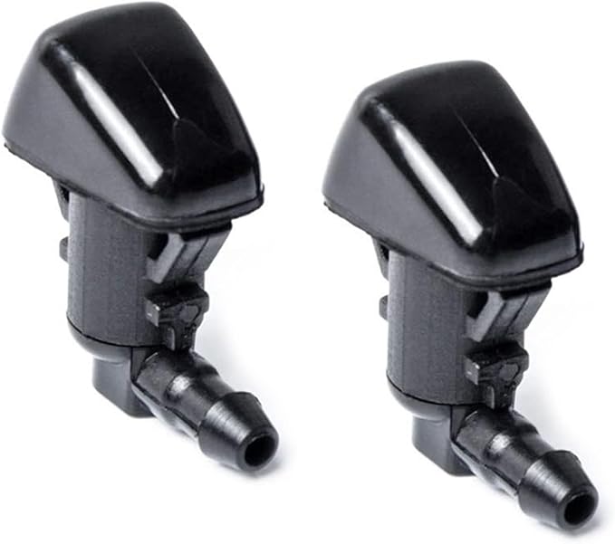 Front Windshield Washer Nozzle Kit fit for 05-16 Jeep Grand Cherokee, 05-13 Chevy Malibu, 05-10 Pontiac G6, 07-10 Saturn Aura Replaces 55372143AB 55079049AA Wiper Washer Nozzle Spray Jet