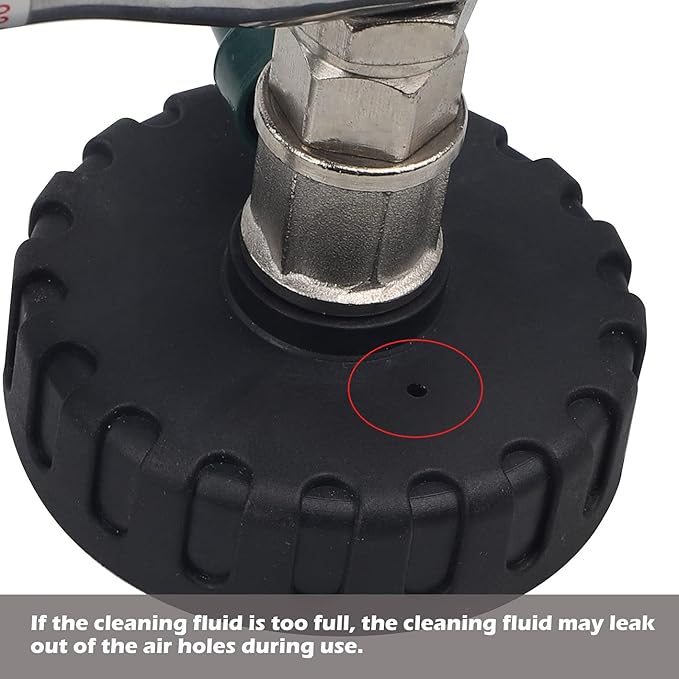 CPROSP High Pressure Car Cleaning Gun Jet Cleaner, Car Interior Cleaner Detailing Wash Gun, Wash Spray Bottle Nozzle with Metal Spinner