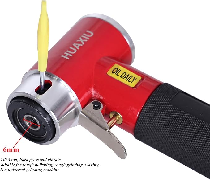 2 3-inch Mini Orbital Sander da sander Air Dual Action Sander Air Polisher Super Smooth and Swirl Freely High Speed for Auto Body Work