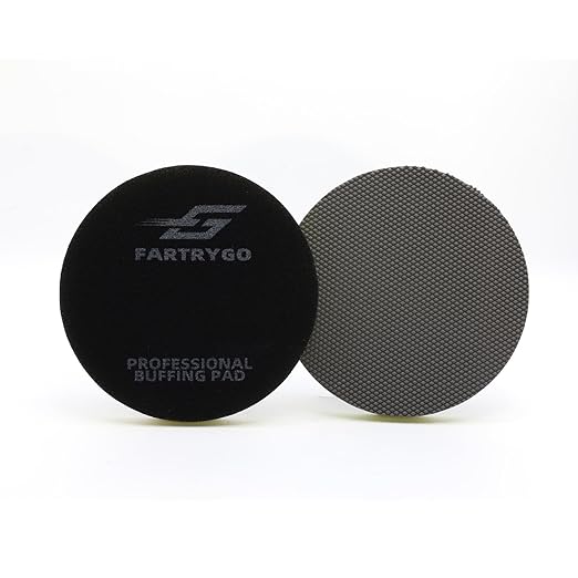 6” Clay Pad for Car Detailing, Synthetic Surface Prep Clay Disc, Clay Bar Replacement Tool for Auto Detailing, Removes Overspray & Contaminants, Hand or Pneumatic Polisher Use, Reusable
