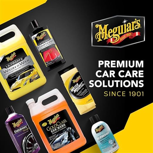 Meguiar’s Mirror Glaze M105 Ultra-Cut Compound, Pro-Grade Car Compound for Removing Scratches and Heavy Swirls, Restores Gloss and Clarity, Car Guy Gifts for Men and Women Who Love to Detail, 8 Oz