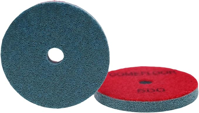 Sponge Fiber Polishing Pads for Marble Granite Stone Cleaning Buffing Wheel 4 Inch 7 PCS Set