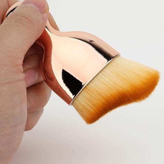 Car Detailing Brush, Soft Bristle Cleaning Brush, Scratch-Free Auto Duster Tool for Dashboard, Air Vents, Leather & Interior Cleaning (Rose Gold)