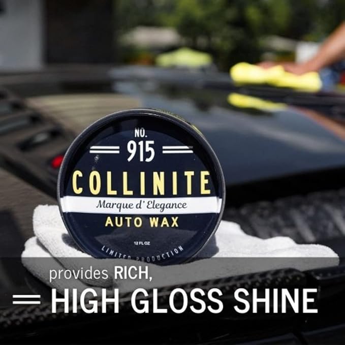 Collinite 915 Marque D Elegance Auto Wax Towel Combo