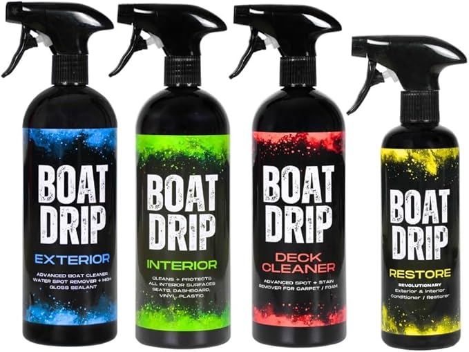 Essentials Bundle, The Kit with Everything, Includes One Bottle of Exterior, Interior, Restore and Deck Cleaner, 5 Pack of Microfiber Towels, Ultra-Absorbent Drying Towel and Microfiber Pads