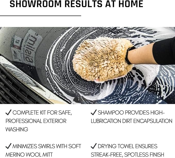 Sisbrill Premium Exterior Car Wash Kit – Complete Car Paint Cleaning & Care Set