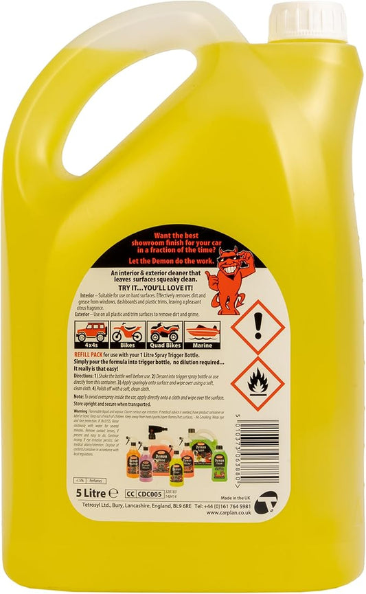 zuhafa CarPlan Demon Clean 175 fl Oz Refill Pack - Active Super Cleaner