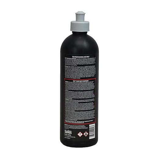 Malco Epic Heavy-Duty Car Polishing Compound – Best Deep Scratch Remover | All-in-One Compound for Polishing Car Paint | Dust-Free, Swirl-Free Finish | Removes P1500 Sand Scratches | 16 Oz. (109016)