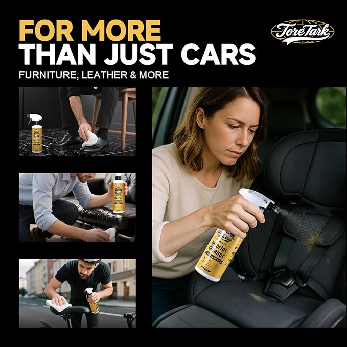 Deep Clean Interior Car Cleaner Kit for Tesla, 2-in-1 Foam & Mist Modes Car Upholstery Cleaner for BMW Accessories All Surface 16 Fl Oz Cleaning Kit Interior for Mercedes Benz Car Accessories
