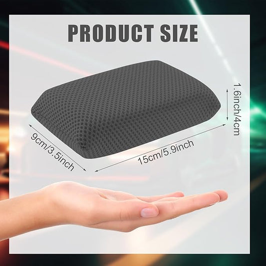 4 PCS Bug Scrubber Sponge Car, Bug Remover Wash Sponge,Car Cleaning Sponge for Bugs, Tar, Grime - Paint-Safe, Reusable Wash Sponges Kit(Gray)