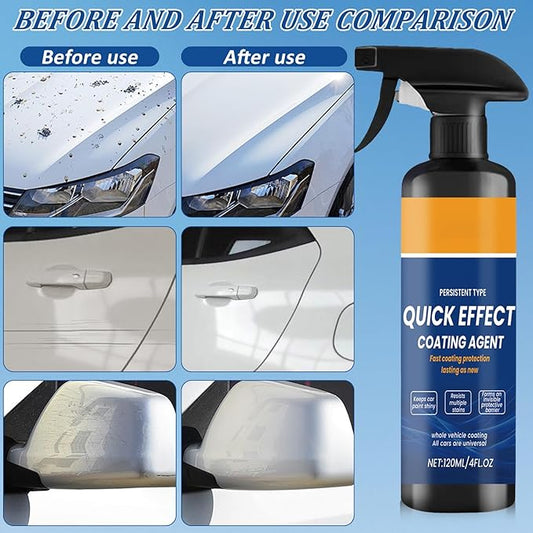 Advanced Car Quick-acting Coating Agent Spray,Car Quick Effect Coating Agent Spray,2025 New Car Paint Protection,Multifunctional Car Scratch Remover,Car Scratch Wax Polish spray