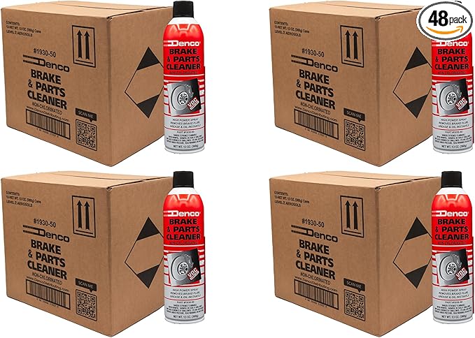 Denco # 1930-50 Brake & Parts Cleaner - 50-State Compliant - 13 OZ Per Can - Non-Chlorinated - 12 to 960 Cans/Case (48)