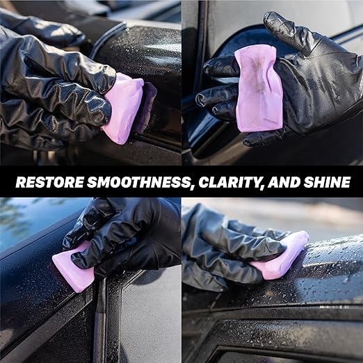 Maxshine Universal 3-Pack Magic Clay Bar (50g Each) – Heavy Grade Clay for Car Detailing – Removes Surface Contaminants from Paint, Glass, Plastic & Metal Surfaces
