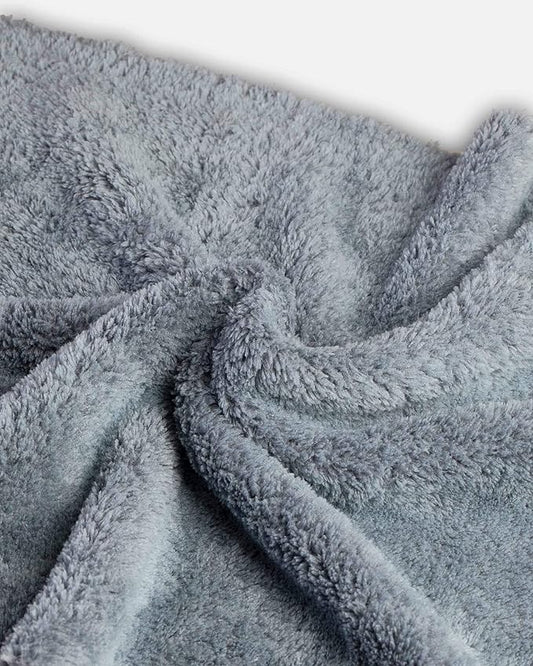 Adam's Borderless Grey Microfiber Towel (12pk) - Premium Ultra Soft Car Detailng Towel Cloths, 480gsm - Safe for Car Wash, Home Cleaning & Pet Drying Cloths (16 Inch x 16 Inch)