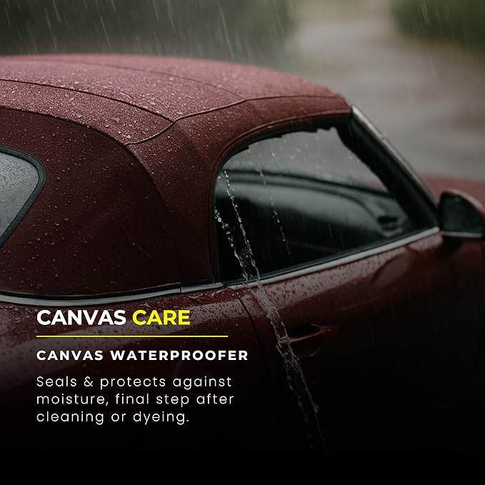 PROTEX Convertible Soft Top Care Kit with Canvas Cleaner & Waterproofer - 500ml, THE COMPLETE CARE KIT