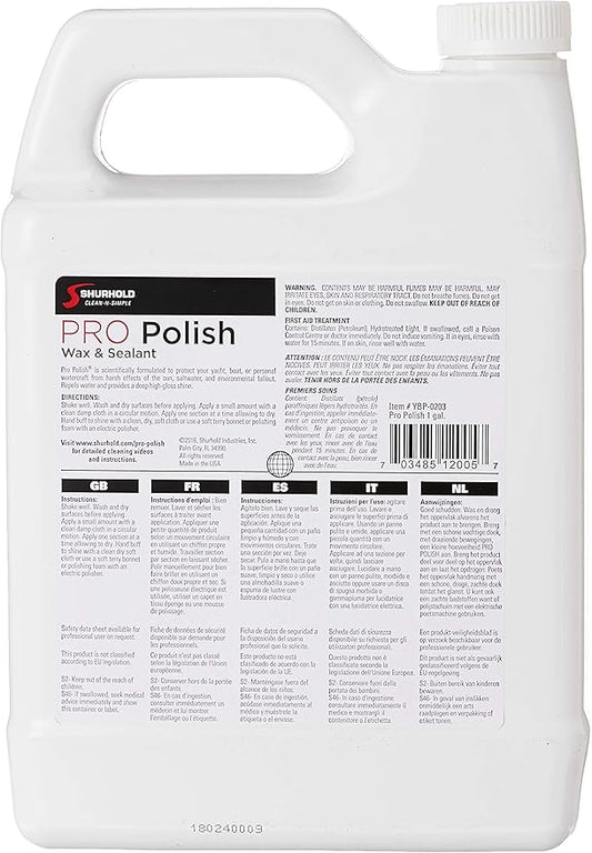 Shurhold PRO Polish Wax & Sealant - 1 Gallon