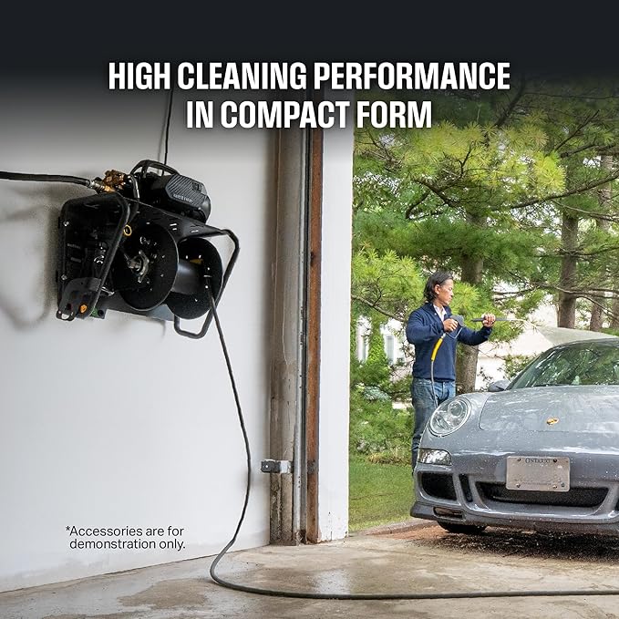Active 2.3 Electric Pressure Washer –a 2.3 GPM high Pressure Washer for DIY at Home car wash and Professional Detailing and Other Cleaning transformations.