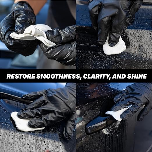 Maxshine 3-Pack Magic Clay Bar (50g Each) – Fine Grade Clay for Car Detailing – Removes Surface Contaminants from Paint, Glass, Plastic & Metal – Reusable Clay for Auto & Boat Detailing