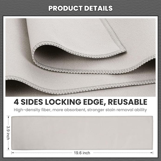 10 Pcs Shine Shoes Cloth Kit Polish Dauber Applicators Cleaning Leather Shoes Boots Microfiber Care Cloths Suede Cleaner