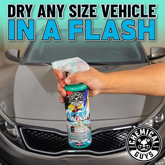 Chemical Guys CWS_801 After Wash Sprayable Gloss Boosting Car Wash Drying Aid (Helps Reduce Water Spots), 128 fl oz (1 Gallon)