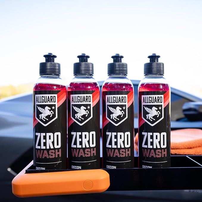 ZERO Wash - Strip Wash & Decontamination Soap - Deep Cleaning Removes Tough Contaminants, Old Car Waxes, & Sealants - Superior Surface Prep Boosts Coating Bond & Strength - Car Shampoo & Wax Remover