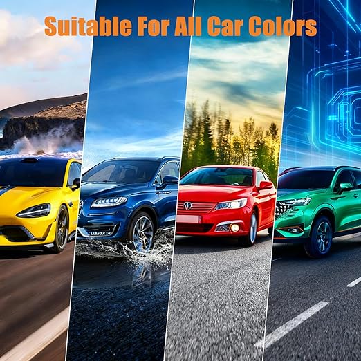 2026 Upgraded Scratch Remover for Vehicles, Car Scratch Remover with Wipe and Sponge, Car Scratch Repair Kit for Deep Scratches, Easy to Use and Effective for Car Paint Polishing & Repair