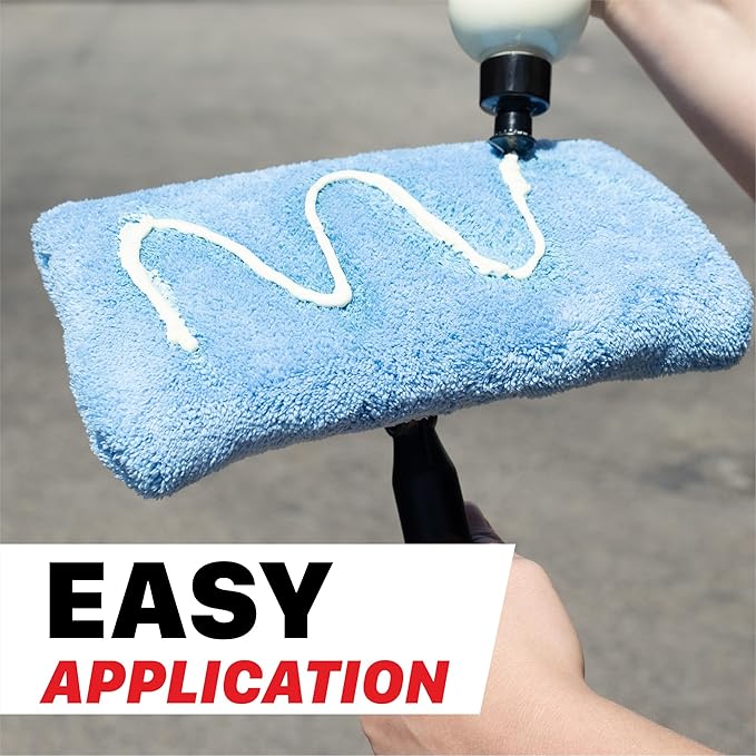 Maxshine IncrediStick Car Wash Stick | Extends to 4ft with Lightweight Aluminum Handle | Includes Microfiber & Chenille Covers | Secure Grip, Compact Design, Cleaning Tool for Cars, Trucks & RVs