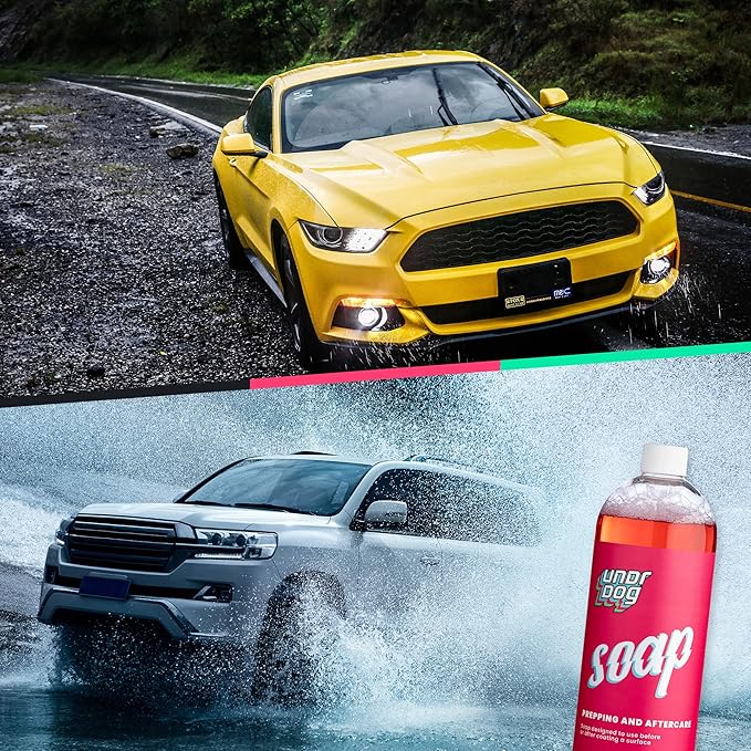 Undrdog Car Wash Soap, Foam Cannon Soap For Pressure Washer, Cleaner Detailing Supplies, Foam Gun Soap For Cars, Motorcycles, Trucks, Boats, 8, 16, 32oz (32oz)