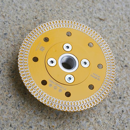OSECH 4" Diamond Tile Blade Granite Blade with 5/8"-11 Flange for Granite Marble Tile Cutting