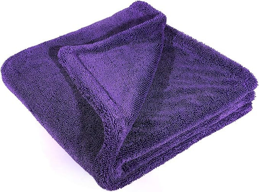 Maxshine - Car Drying Towel, Rinse Free Microfiber Towel for Car Detailing, 1200 GSM, Double Sided, Large Microfiber Towels for Car Drying, Plush Car Wash Towels (6, 24" x 36")