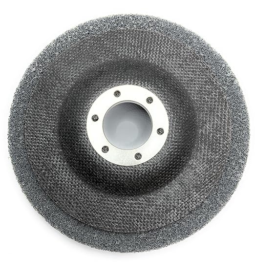 SIGNI Aluminum Grinding and Polishing Set, 4-1/2" Diameter, 7/8" Arbor, Silicon Carbide & Nylon Wheels, Compatible with Angle Grinder