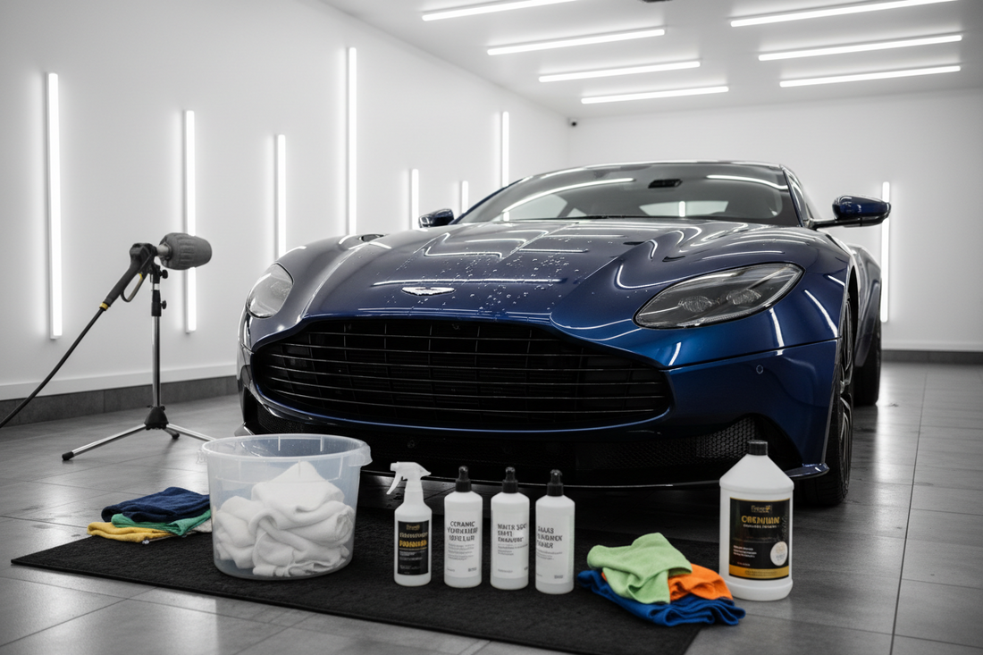 Professional Car Wash at Home: Detailing Guide for a Showroom Shine