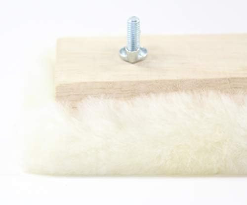 Lambskin Applicators and Refill Pads (12" Applicator 3 Pack)