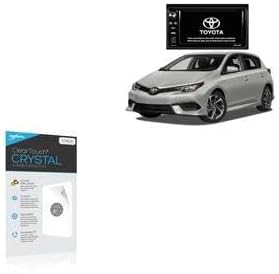BoxWave Screen Protector Compatible with Toyota 2017 Corolla iM - ClearTouch Crystal (2-Pack), HD Film Skin - Shields from Scratches