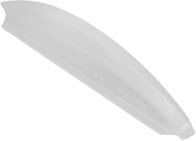 Maxshine Universal Silicone Water Blade for Car Drying – Red – Soft Flexible Silicone Squeegee for Quick Water Removal – Safe for Paint, Glass & Windows – Auto Detailing Tool - Transparent