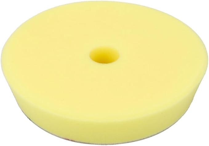 Maxshine 5.2" Universal High Foam Polishing Pad with Center Hole – Removes Heavy Swirl Marks, Scratches & Oxidation – Professional Foam Pad for Car Detailing & Paint Correction