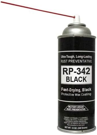 Cosmoline RP-342 Black Rust Preventive Spray (Military-Grade) 3-Cans