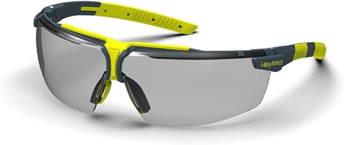 HexArmor VS300 Safety Glasses with Adjustable Side Arms Z87+ for Men and Women