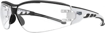 HTS HUNTERSKY Super Flexible Lightweight Anti Fog Wrap-Around U6 Clear Shooting Safety Glasses with ANSI Z87.1 Scratch Resist