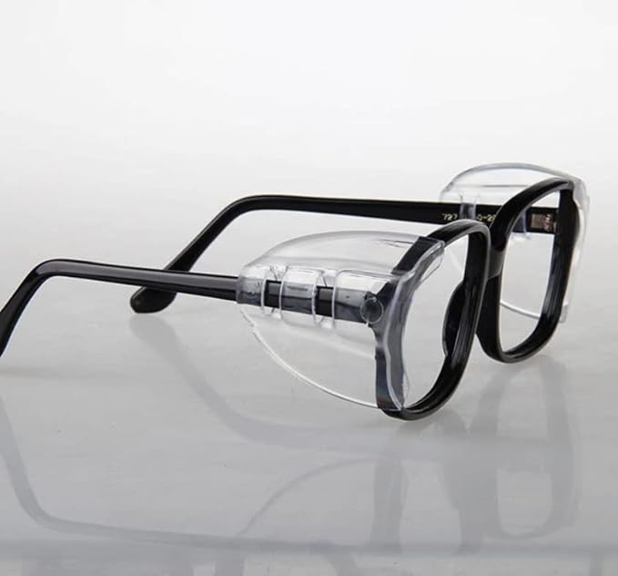 THE PERFECT PART 2 Pairs Side Shields For Eye Glasses Slip On Safety Glasses Shield Universal US