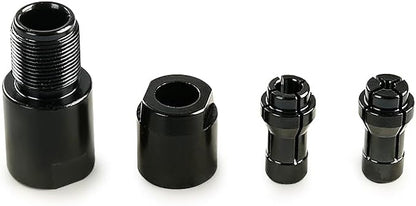6mm Angle Grinder to Straight Chuck Adapter (5/8-11 Arbor) - Metal/Wood/Stone Grinding & Polishing - Compatible with Angle Grinders, Rotary Tools, Drills - Heavy Duty Conversion Kit (6mm)