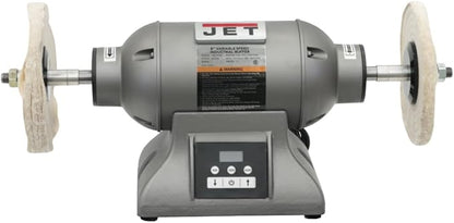 JET 8-Inch Industrial Bench Buffer, Variable Speed, 1 HP, 115/230V 1Ph (IBG-8VSB)